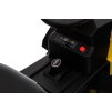 Детски акумулаторен трактор с ремарке 12V 7Ah жълт