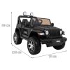 Elektrické autíčko Jeep Wrangler Rubicon 4x4 černé1