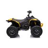 Детски електрически АТВ Can-Am Renegade | R/C | 180W | 4x4 | 12V14Ah | EVA жълто
