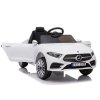 dětské elektrické autíčko mercedes benz bílé CLS350 (12)
