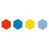 235773 5 skladaci puzzle geometricke tvary