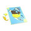235128 puzzle mapa severni amerika bez rameku