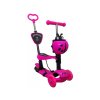 40281 4 detska trikolova kolobezka r sport 5v1 ruzova 5