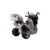 Dětská elektrická motorka stříbrná03