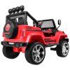 2418 3 elektricke auticko jeep raptor 4x4 cervene
