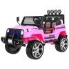 2421 elektricke auticko jeep raptor 4x4 ruzove