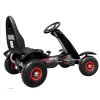 Duzy Gokart Pompowane Kola Czarny [36610] 1200