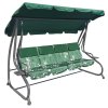 Ogromna Hustawka Ogrodowa Siedzisko Plecionka 2 1 Zielona Motyle [40598] 1200