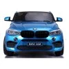 Elektrické autíčko BMW X6M lakované modré3