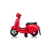 Dětský elektrický skútr Vespa 300 Mini červený4