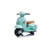 Dětský elektrický skútr Vespa 300 Mini tyrkysový01