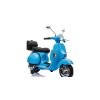 Dětský elektrický skútr Vespa modrá2