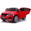 mamido Elektrické autíčko BMW X6 M dvoumístné XXL červené 5