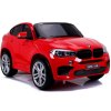mamido Elektrické autíčko BMW X6 M dvoumístné XXL červené