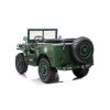Dětský elektrický Jeep Willys 4x4 třímístný zelený4