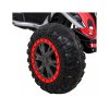 Dětská šlapací motokára Monster Strong černá09