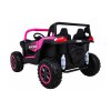 Elektrické autíčko Buggy UTV 24V 4x200W růžová20