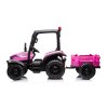 dětský elektrický traktor BLT růžový13