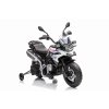 Dětská elektrická motorka BMW F850 GS bílá (14)