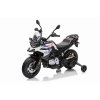 Dětská elektrická motorka BMW F850 GS bílá (11)