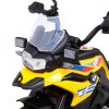 Dětská elektrická motorka BMW F850 GS žlutá25
