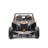 Elektrické autíčko Buggy UTV čtyřmístné 24V nafukovací kola zlatá10 (1)