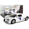 Policejní sportovní vůz Bugati Veyron se zvukovými efekty a světly bíle1