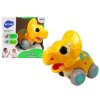 Dinosaurus na kolečkách Triceratops žlutý1