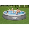 Bazén Bestway Fast Set Rattan 396 x 84 cm 573763