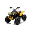 Dětská elektrická čtyřkolka Can Am Renegade 180W 4x4 žlutá09