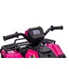 Dětská elektrická čtyřkolka ATV růžová19