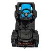 Dětský elektrický traktor G320 s radlicí modrý09