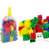 Цветни строителни блокчета K3 средни 65 части