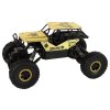 Джип с дистанционно управление Monster 1:18 черно-златист