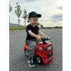 202080 7 detske odrazedlo auto mercedes benz actros bile