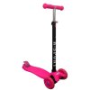 Тротинетка H1 с осветени колела розова