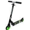 Голям сгъваем тротинет H7 R-Sport черно-зелен