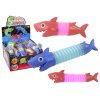 Антистресова опъваща акула с LED светлини