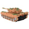 Военен танк 1:18 с дистанционно управление RC с ефекти 27 MHz пясъчен