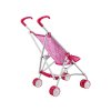 Skládací kočárek pro panenky růžový10
