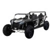 Elektrické autíčko Buggy ATV RACING UTV2000 čtyřmístné bílé01