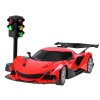 Sportovní auto na dálkové ovládání RC se semaforem a pedály červené03