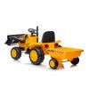 209866 2 elektricky traktor s privesem s617 zluty