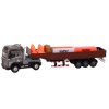 Товарен камион с ремарке 1:24 TIR с аксесоари, звуци и светлини