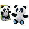 210703 plysovy medvidek panda s lampickou a ukolebavkami 30 cm