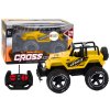 RC офроуд кола 1:18 жълта с дистанционно управление
