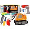 212083 sroubovaci pasovy bagr kresleny diy oranzovy