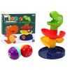 211276 vyukova skluzavka pro kulicky sorter zeleny dinosaurus