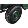 Dětský elektrický Jeep Willys 4x4 třímístný zelený10