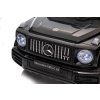 Детска акумулаторна кола Mercedes Benz G63 кабрио EVA колела черна